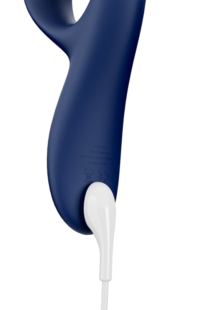 DON'T UNDRAFT TIL MAY We-Vibe - Nova 2 Flexible Rabbit Vibrator - Navy - Stag Shop