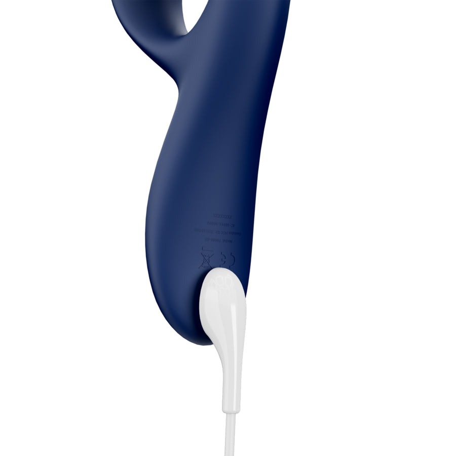 DON'T UNDRAFT TIL MAY We-Vibe - Nova 2 Flexible Rabbit Vibrator - Navy - Stag Shop