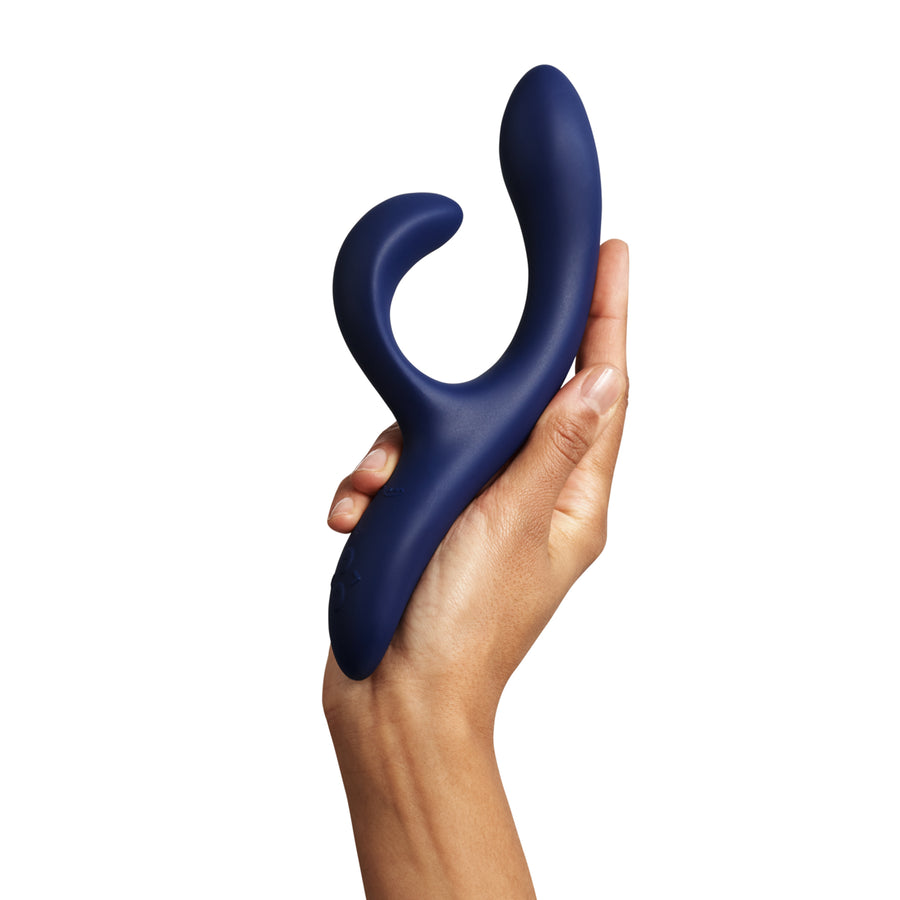 DON'T UNDRAFT TIL MAY We-Vibe - Nova 2 Flexible Rabbit Vibrator - Navy - Stag Shop