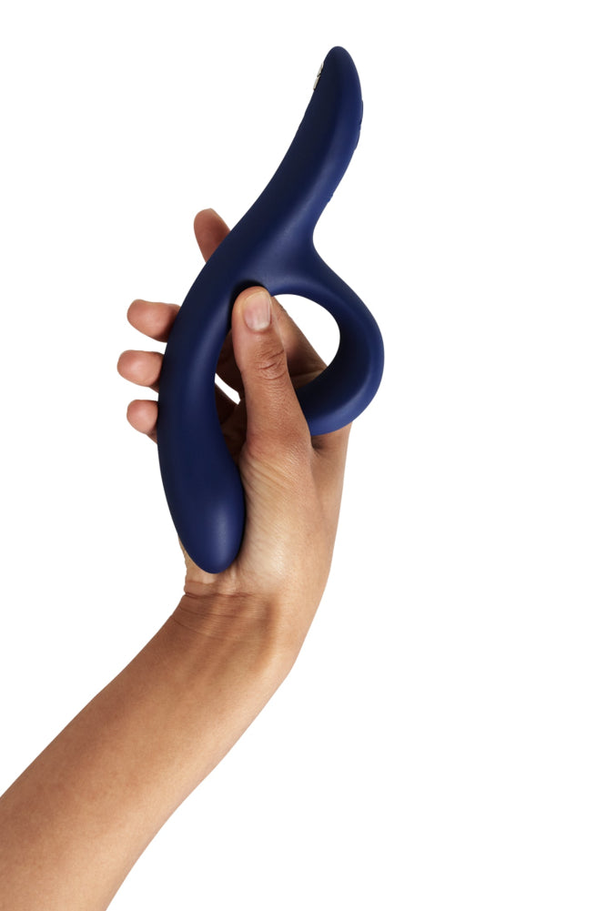 DON'T UNDRAFT TIL MAY We-Vibe - Nova 2 Flexible Rabbit Vibrator - Navy - Stag Shop