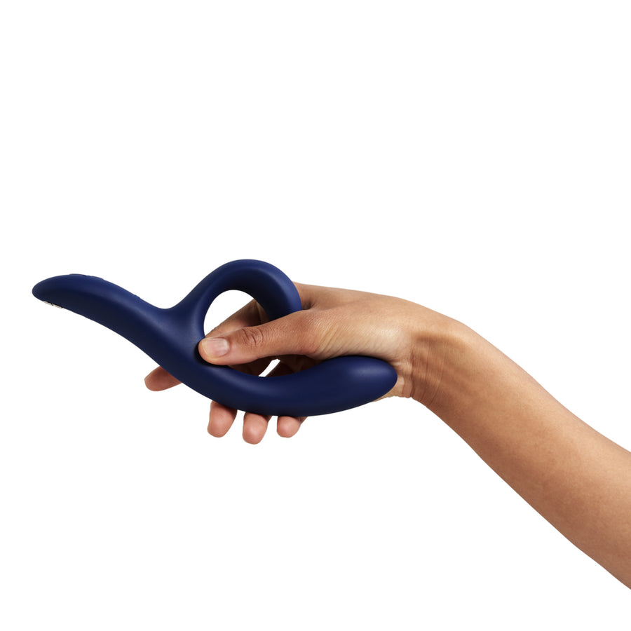 DON'T UNDRAFT TIL MAY We-Vibe - Nova 2 Flexible Rabbit Vibrator - Navy - Stag Shop