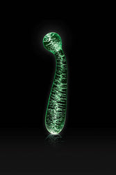 NS Novelties - Firefly - Glass Glow in the Dark G-Spot Wand - Clear/Glow - Stag Shop