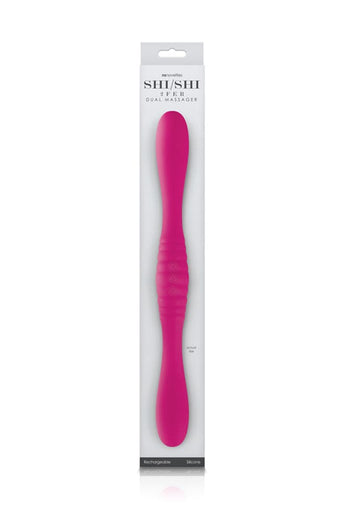 NS Novelties - Shi/Shi - 2FER Double End Vibrator - Pink - Stag Shop