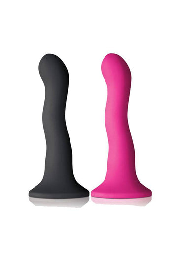 NS Novelties - Shi/Shi - Ripple 6 Inch Dildo - Assorted Colours - Stag Shop