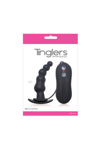 Thumbnail for NS Novelties - Tinglers - Plug I Anal Vibrator - Black - Stag Shop