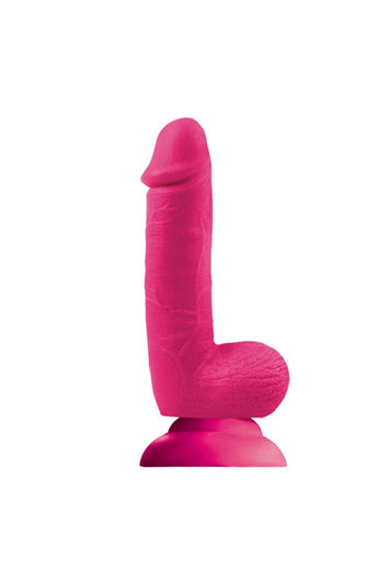 NS Novelties - Colours - 6 Inch Softies Dildo - Pink - Stag Shop