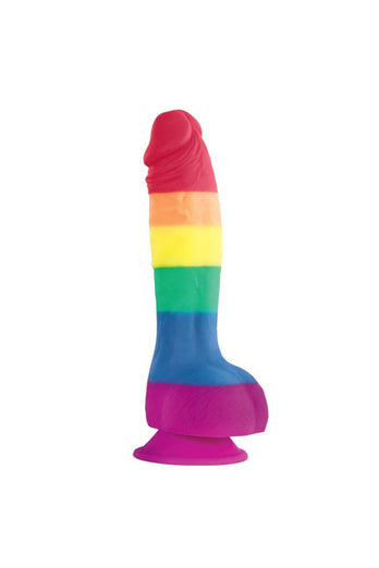 NS Novelties - Colours - Pride Edition - 6 Inch Dildo - Rainbow - Stag Shop
