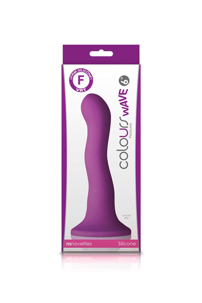 NS Novelties - Colours - 6 Inch Wave Dildo - Assorted Colours - Stag Shop