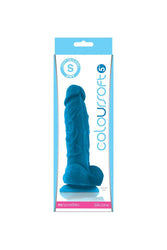 NS Novelties - Coloursoft - 5 Inch Soft Dildo - Assorted Colours - Stag Shop