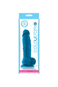 Thumbnail for NS Novelties - Coloursoft - 5 Inch Soft Dildo - Assorted Colours - Stag Shop