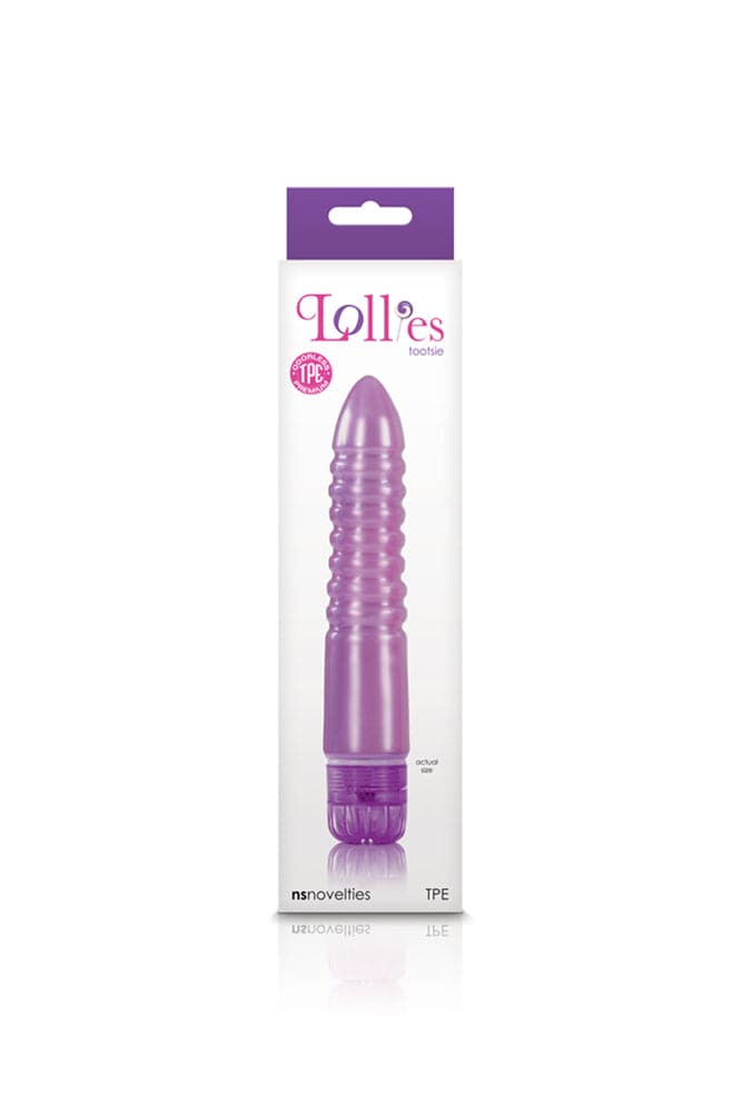 NS Novelties - Lollies - Tootsie Vibrator - Purple - Stag Shop