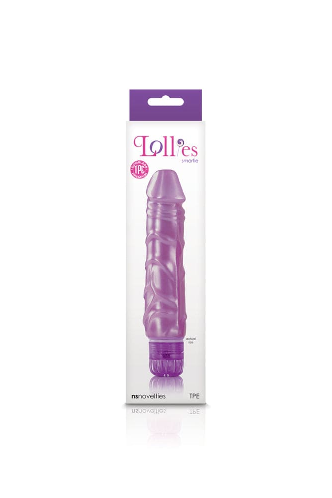 NS Novelties - Lollies - Smartie Vibrator - Purple - Stag Shop