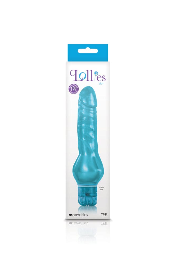 NS Novelties - Lollies - Dot Vibrator - Blue - Stag Shop