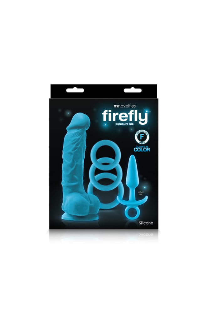 NS Novelties - Firefly - Pleasure Toy Kit - Blue - Stag Shop