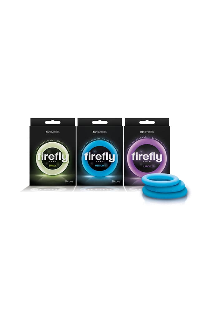 NS Novelties - Firefly - Halo Cock Ring - Assorted Colours & Sizes - Stag Shop