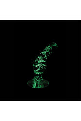 NS Novelties - Firefly - Glass Angled Butt Plug - Glow-In-The-Dark/Clear - Stag Shop