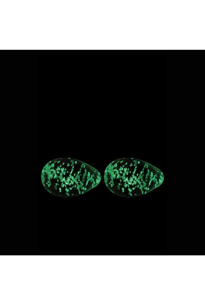 NS Novelties - Firefly - Glass Kegel Eggs - Glow-In-The-Dark/Clear - Stag Shop