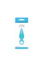 NS Novelties - Jolie - Pleasures Mini Butt Plug - Aqua - Stag Shop