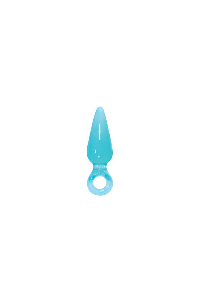 NS Novelties - Jolie - Pleasures Mini Butt Plug - Aqua | Stag Shop NS Novelties - Jolie - Pleasures Mini Butt Plug - Aqua | Stag Shop