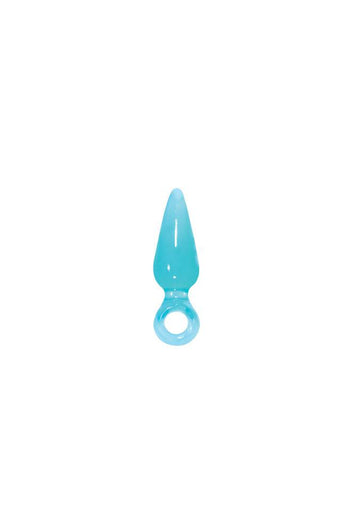 NS Novelties - Jolie - Pleasures Mini Butt Plug - Aqua - Stag Shop