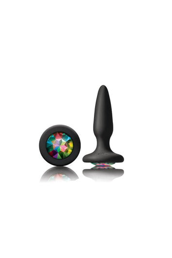 NS Novelties - Glams - Mini Gem Butt Plug - Assorted Colours - Stag Shop