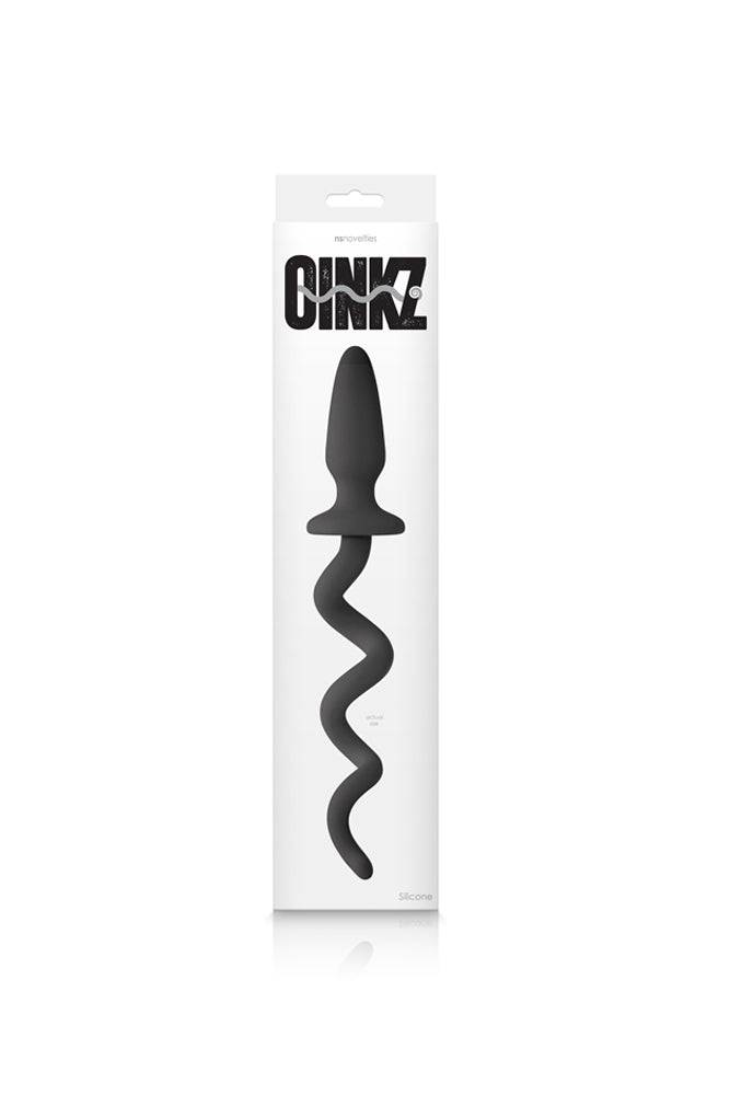 NS Novelties - Oinkz Pig Tail Plug - Assorted Colours - Stag Shop