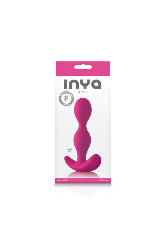 NS Novelties - INYA - Ace II Butt Plug - Pink - Stag Shop