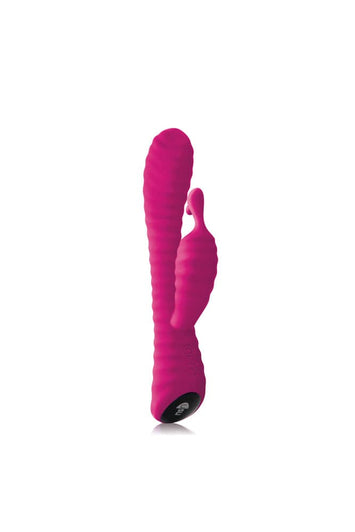 NS Novelties - INYA - Ripple Rabbit Vibrator - Pink - Stag Shop