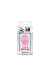 NS Novelties - Crystal - Butt Plug - Small - Assorted Colours - Stag Shop