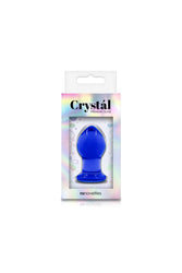 NS Novelties - Crystal - Butt Plug - Small - Assorted Colours - Stag Shop