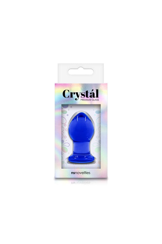 NS Novelties - Crystal - Butt Plug - Small - Assorted Colours - Stag Shop