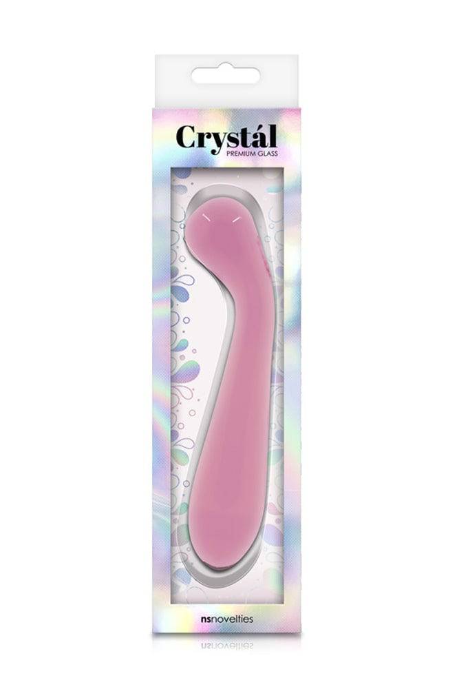 NS Novelties - Crystal - Glass G-Spot Wand - Pink - Stag Shop