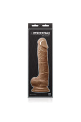NS Novelties - Elements - Realistic Dildo - Brown - Assorted Sizes - Stag Shop
