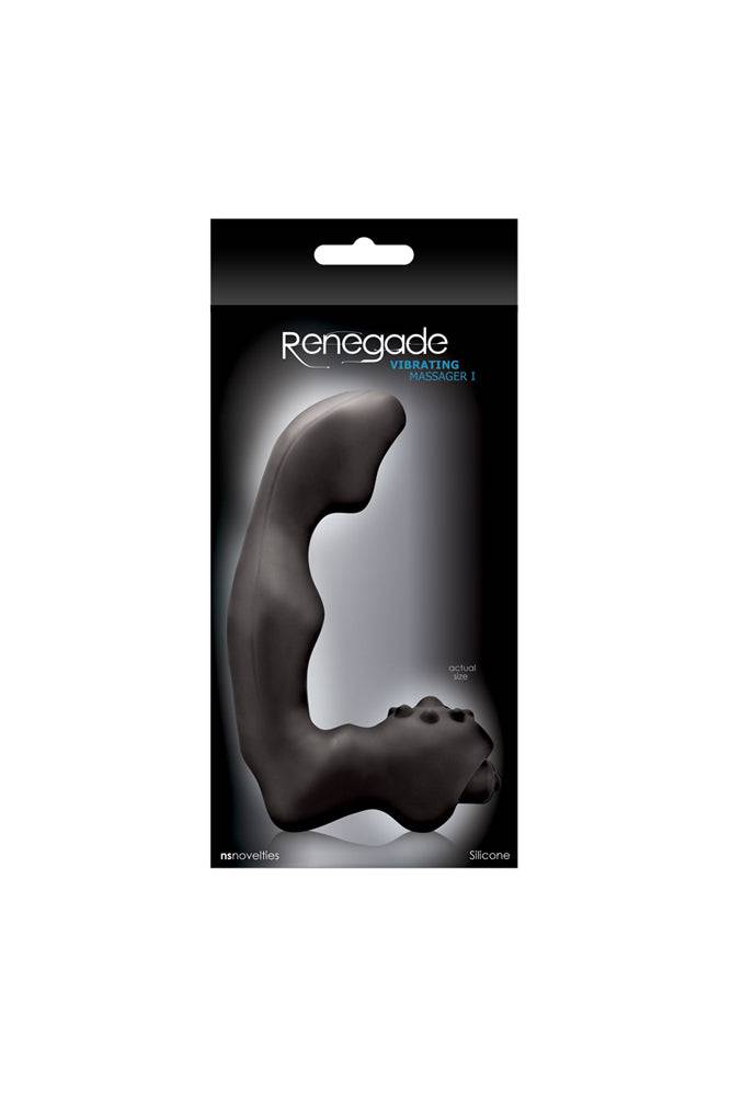 NS Novelties - Renegade - Vibrating Prostate Massager I - Black - Stag Shop