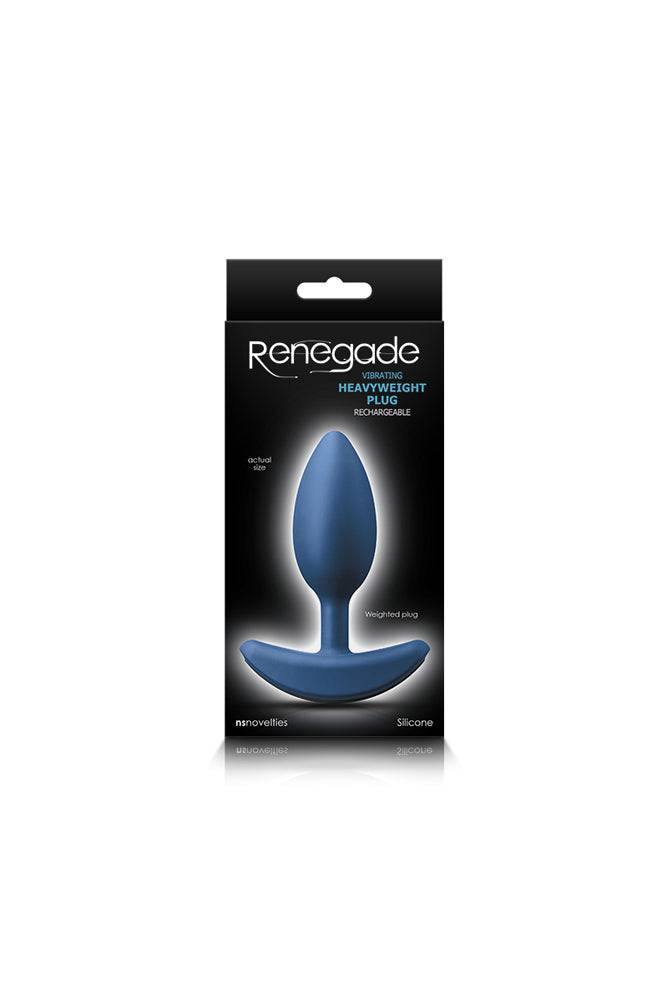 NS Novelties - Renegade - Vibrating Heavyweight Plug - Assorted Sizes - Stag Shop