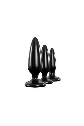 NS Novelties - Renegade - Pleasure Plugs Anal Trainer Kit - Black - Stag Shop