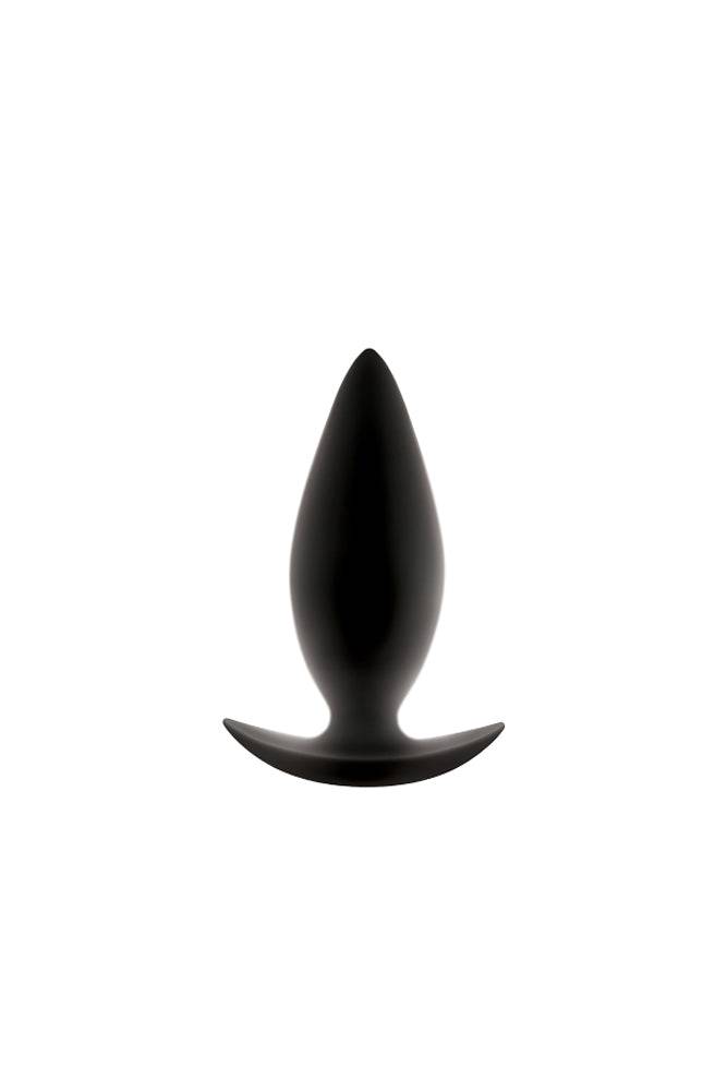 NS Novelties - Renegade - Spade Butt Plug - Black - Assorted Sizes - Stag Shop