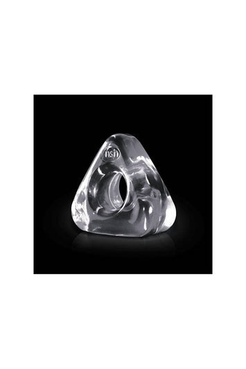 NS Novelties - Renegade - Junk Pusher Cock & Ball Ring - Clear - Stag Shop