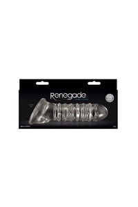 Thumbnail for NS Novelties - Renegade - Ribbed Sleeve - Clear - Stag Shop