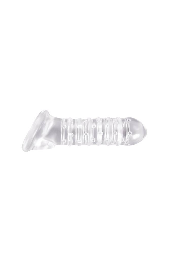 NS Novelties - Renegade - Ribbed Sleeve - Clear - Stag Shop