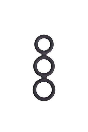 NS Novelties - Renegade - Triad Cock Ring - Black - Stag Shop