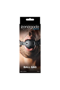 Thumbnail for NS Novelties - Renegade - Bondage - Ball Gag - Black - Stag Shop