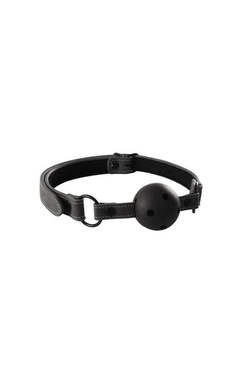 NS Novelties - Renegade - Bondage - Ball Gag - Black - Stag Shop
