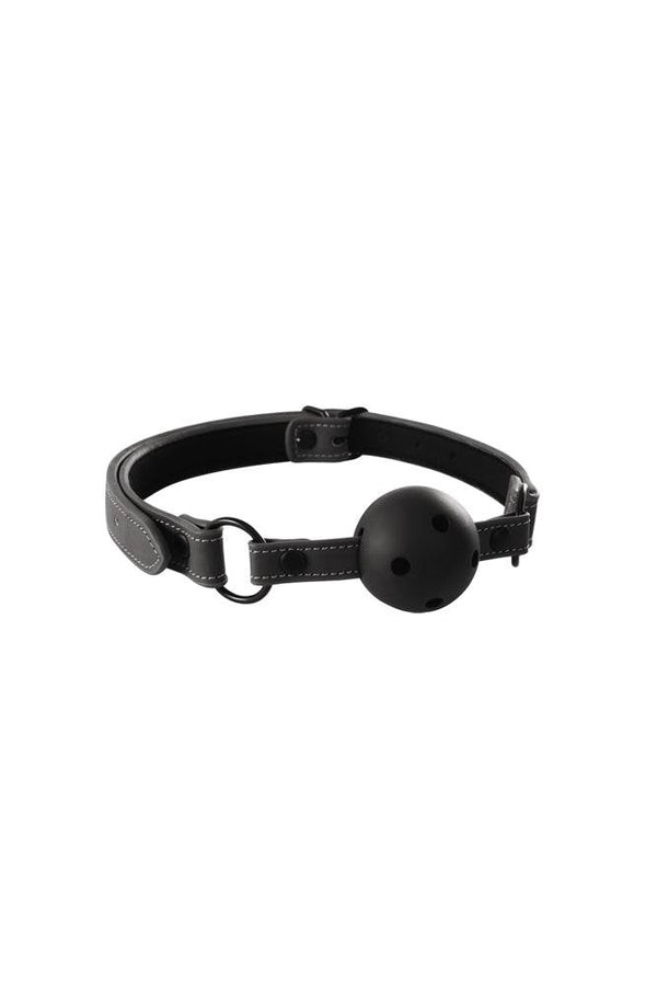 NS Novelties - Renegade - Bondage - Ball Gag - Black - Stag Shop