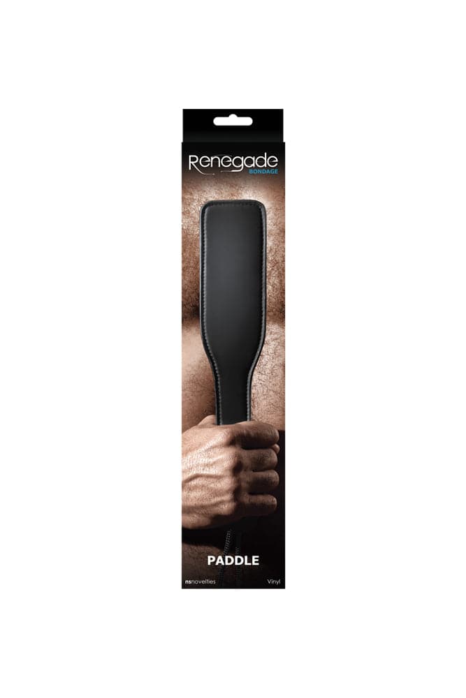 NS Novelties - Renegade - Bondage - Paddle - Black - Stag Shop