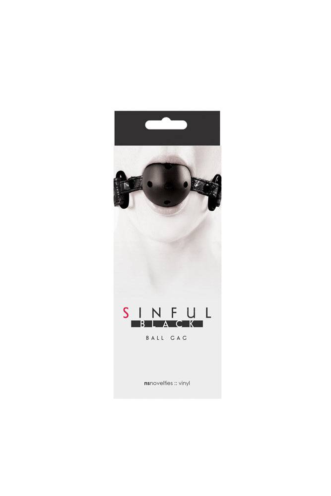 NS Novelties - Sinful - Ball Gag - Assorted Colours - Stag Shop