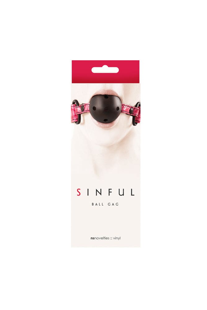 NS Novelties - Sinful - Ball Gag - Assorted Colours - Stag Shop