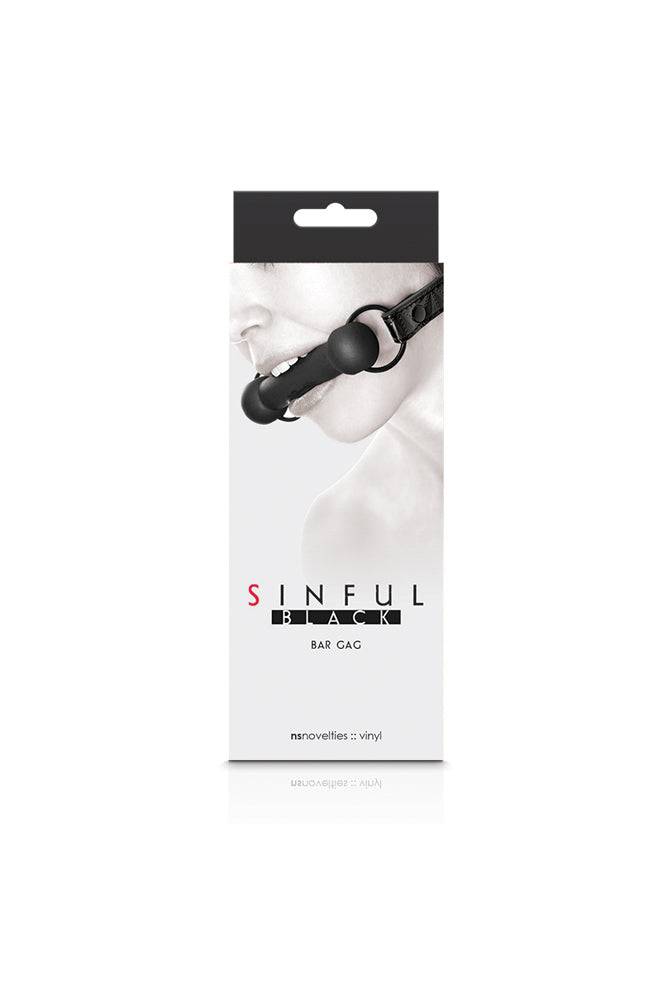 NS Novelties - Sinful - Bar Gag - Black - Stag Shop