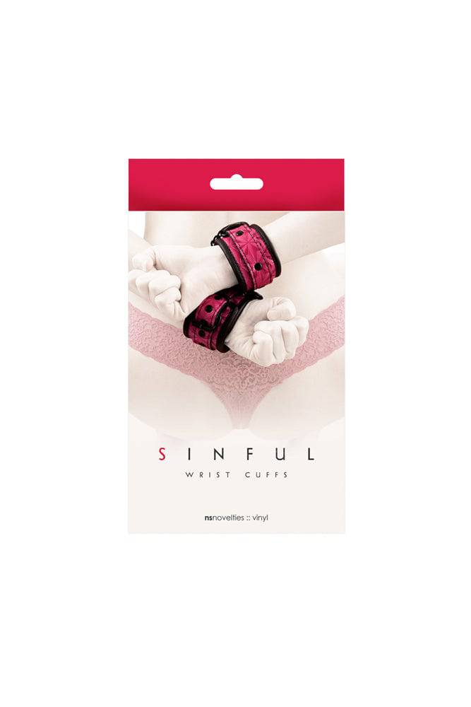 NS Novelties - Sinful - Wrist Cuffs - Assorted Colours - Stag Shop
