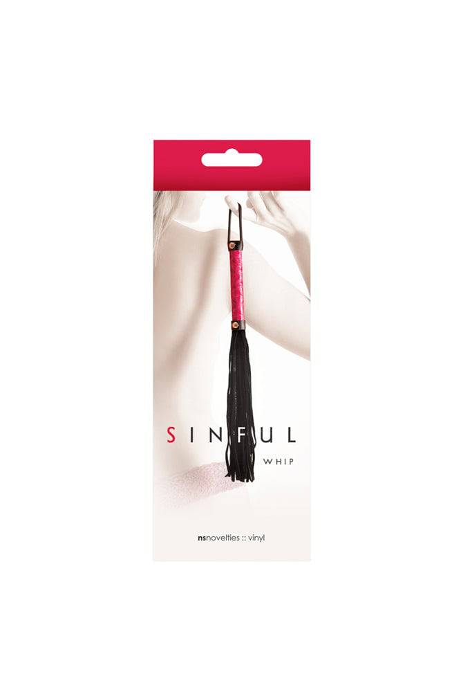 NS Novelties - Sinful - Whip - Assorted Colours - Stag Shop